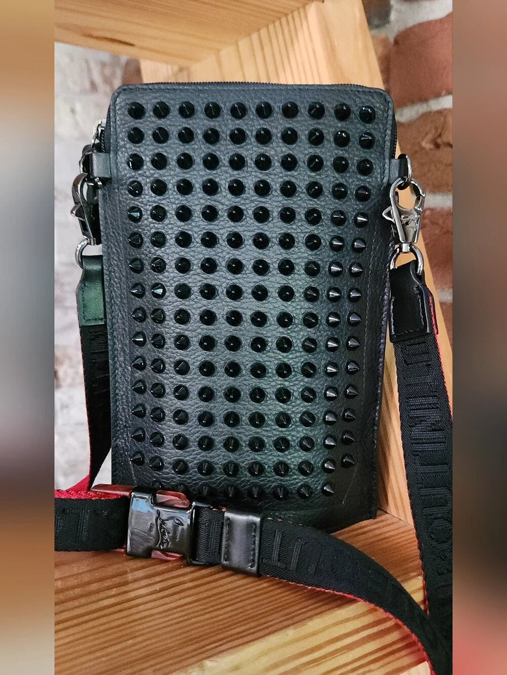 Christian Louboutin Empire Spike Mini Messanger Bag